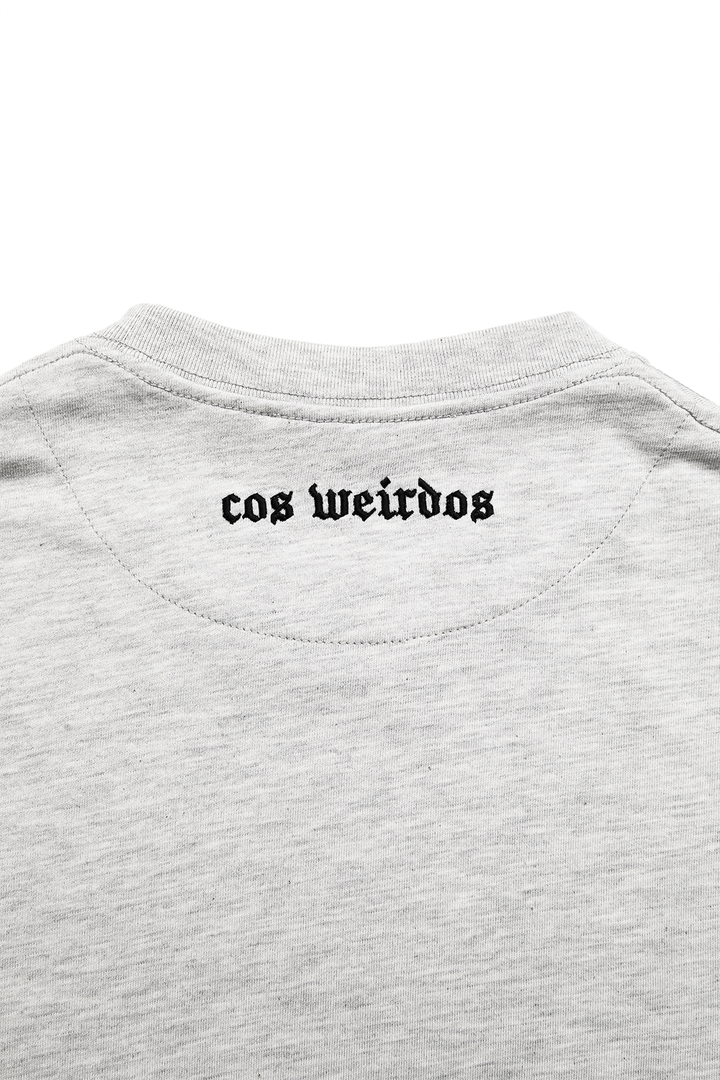 GREY FOG rhinestone t-shirt