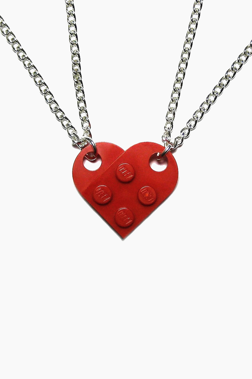 LEGO couple necklace