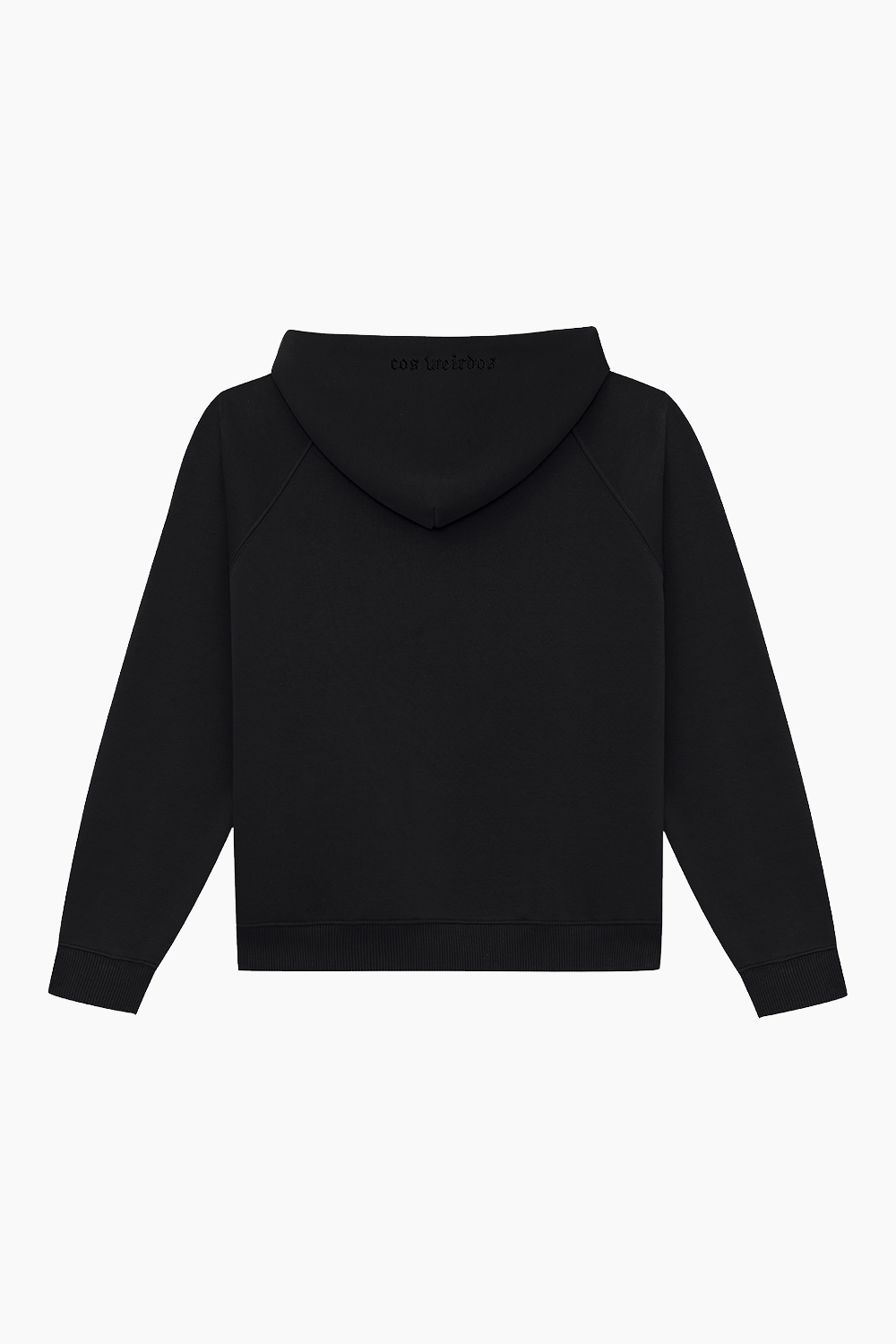 BLACK basic oversized hoodie