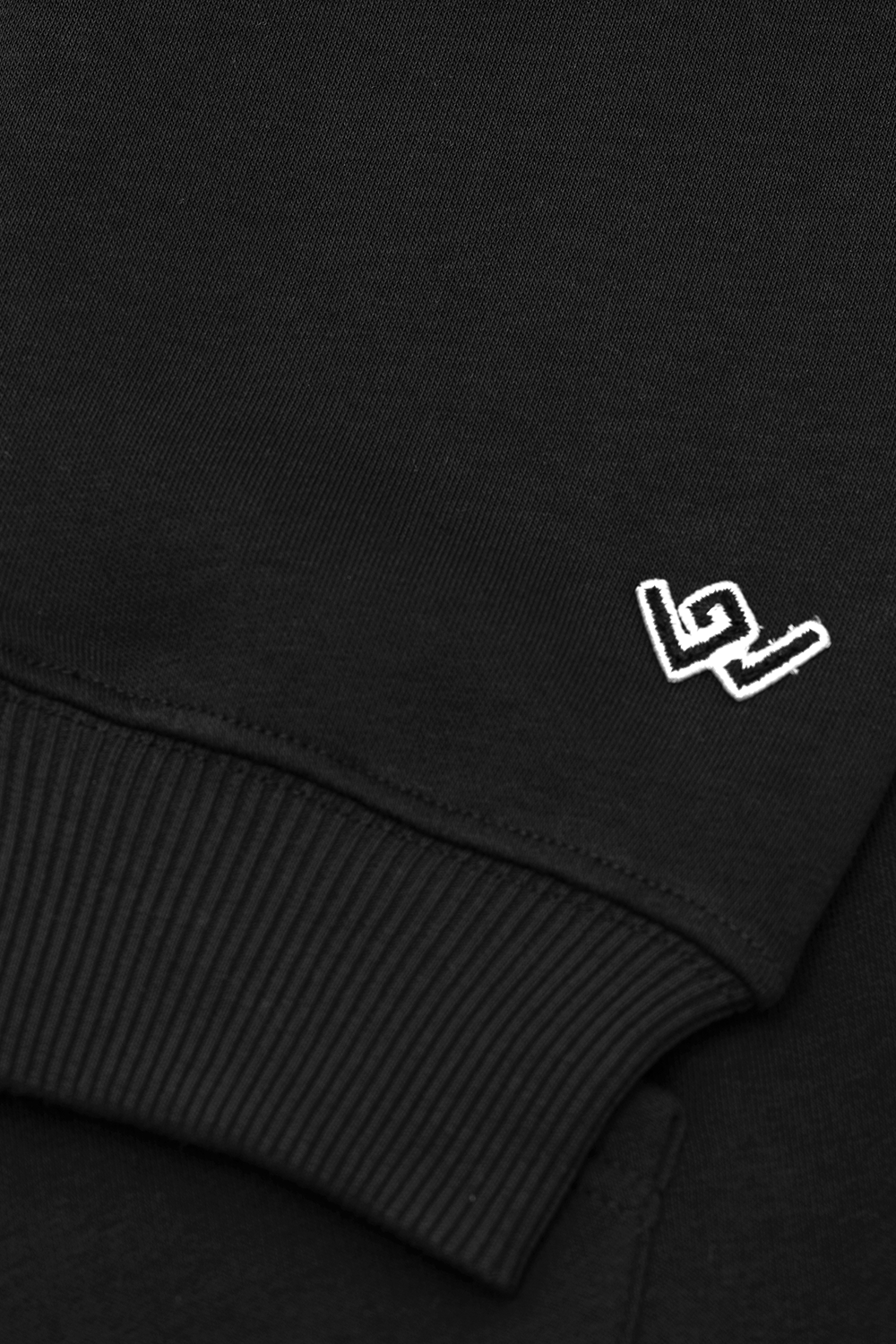 BLACK basic oversized hoodie