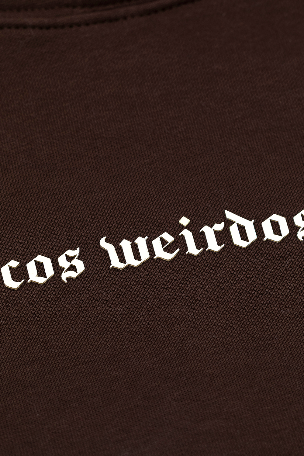 BROWN basic oversized hoodie