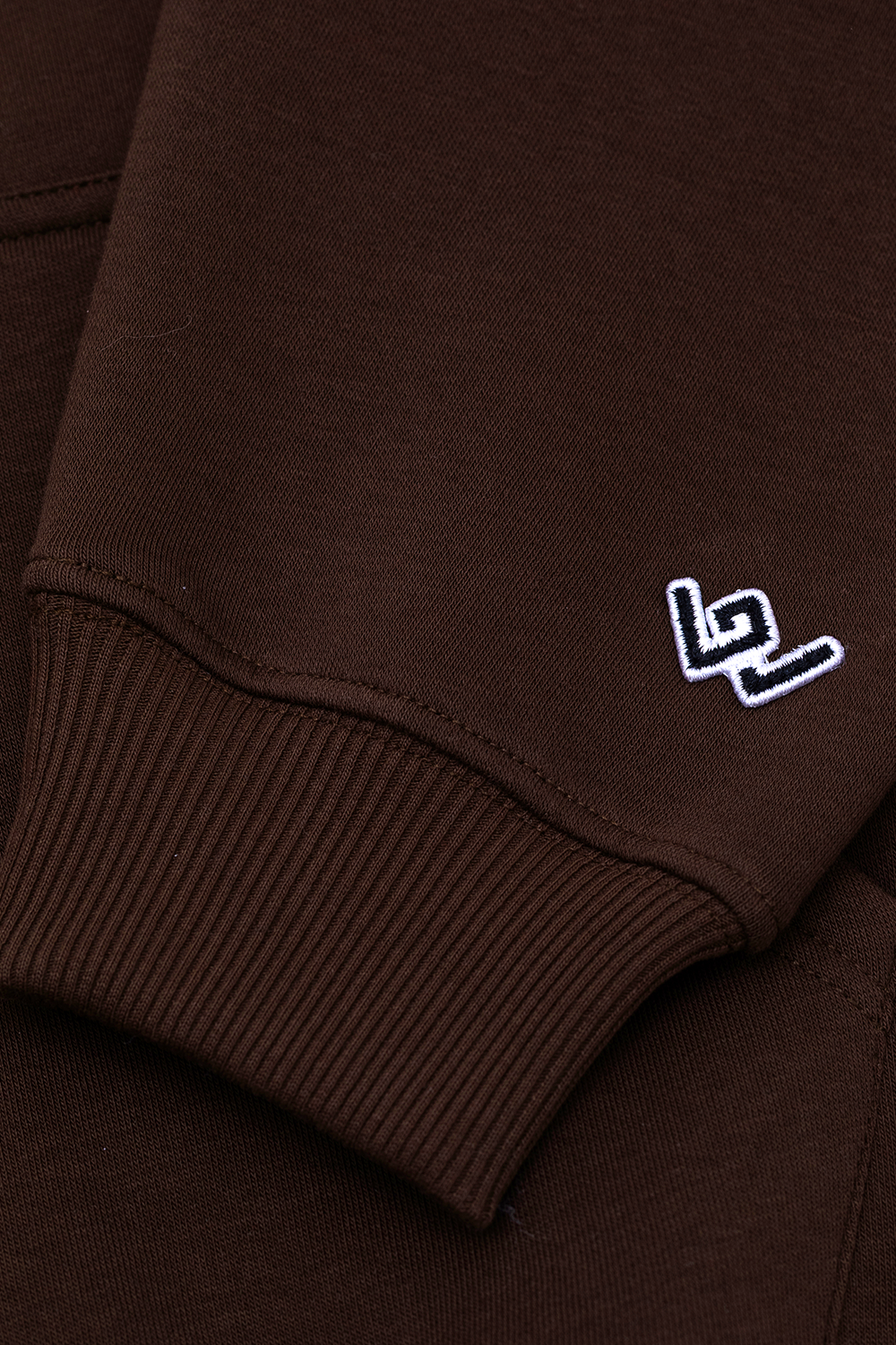 BROWN basic oversized hoodie