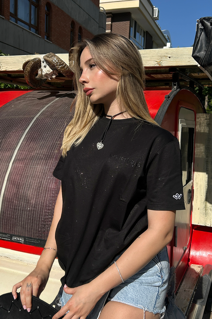 NIGHT shiny t-shirt