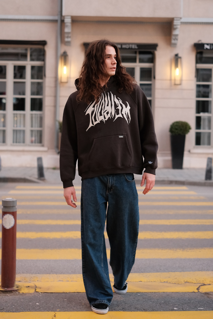 ONYX puff oversized hoodie