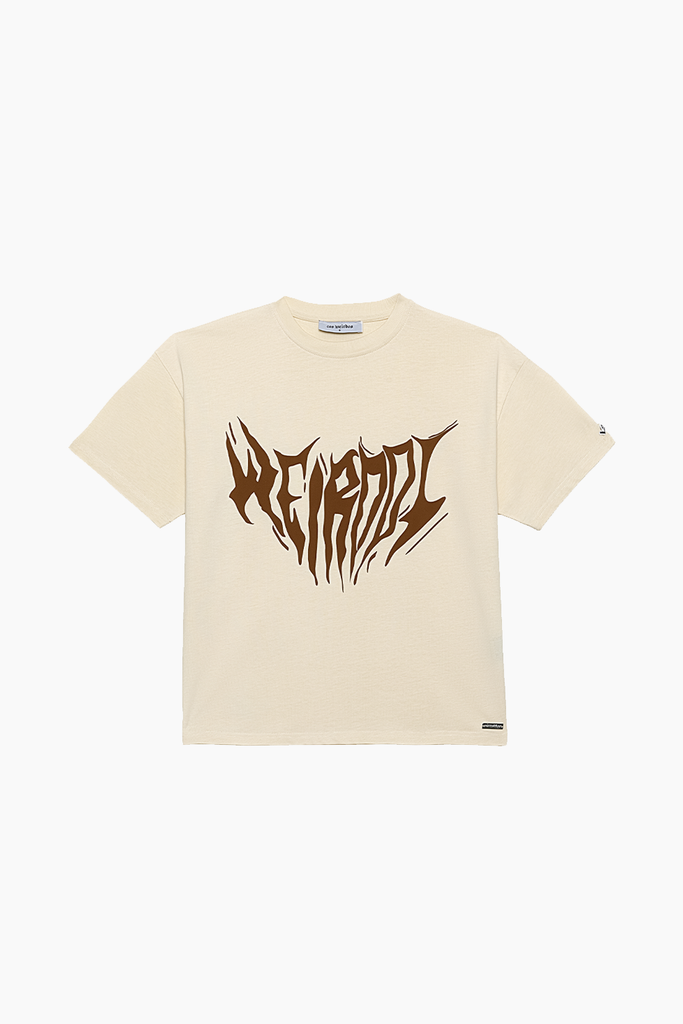 Cos Weirdos - SAND puff oversized t-shirt